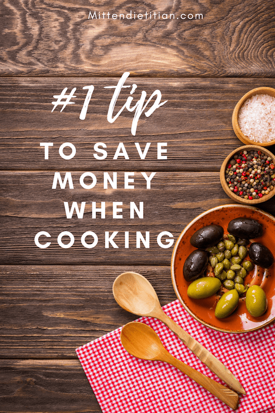 #1 tip to save money when cooking