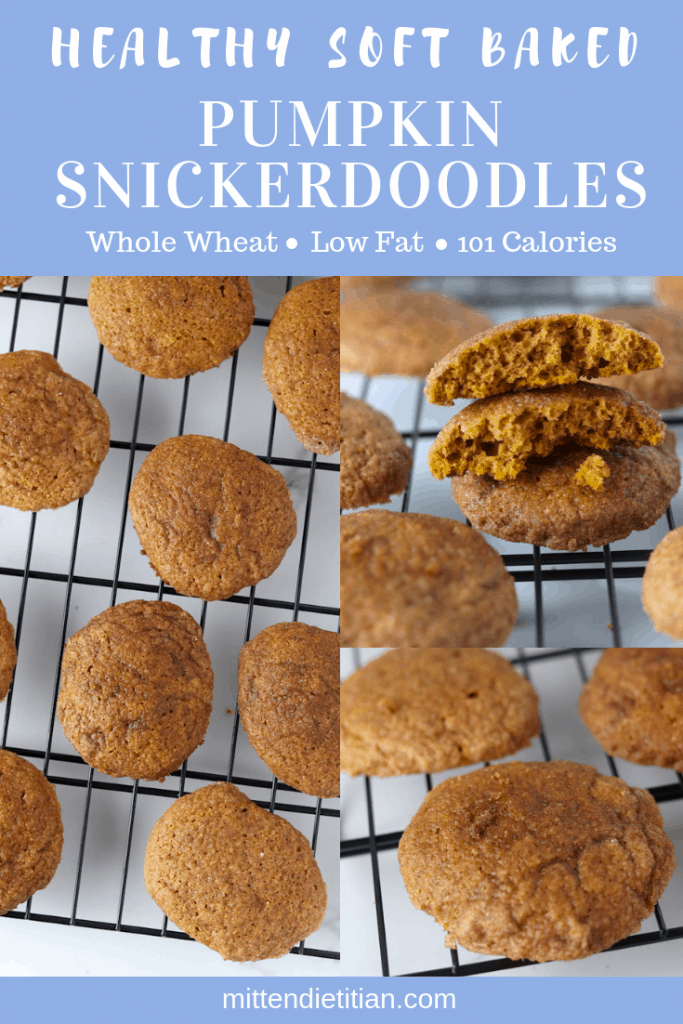 FINALLY a healthy and delicious cookie! These soft baked pumpkin snickerdoodles are the best and only have 110 calorie! They're so easy to make!