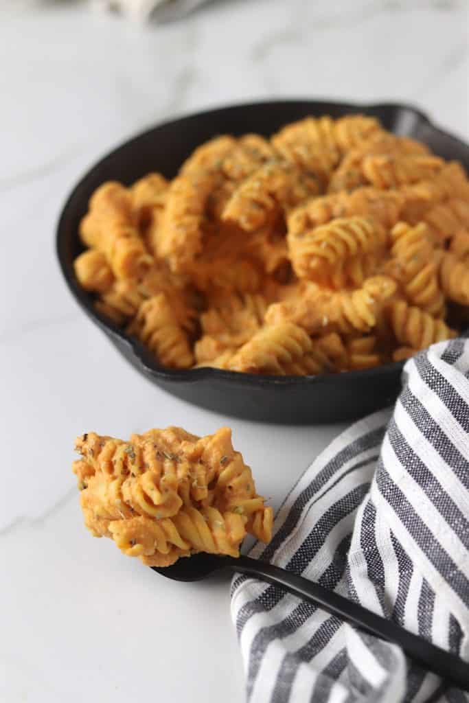 4 ingredient pumpkin protein pasta