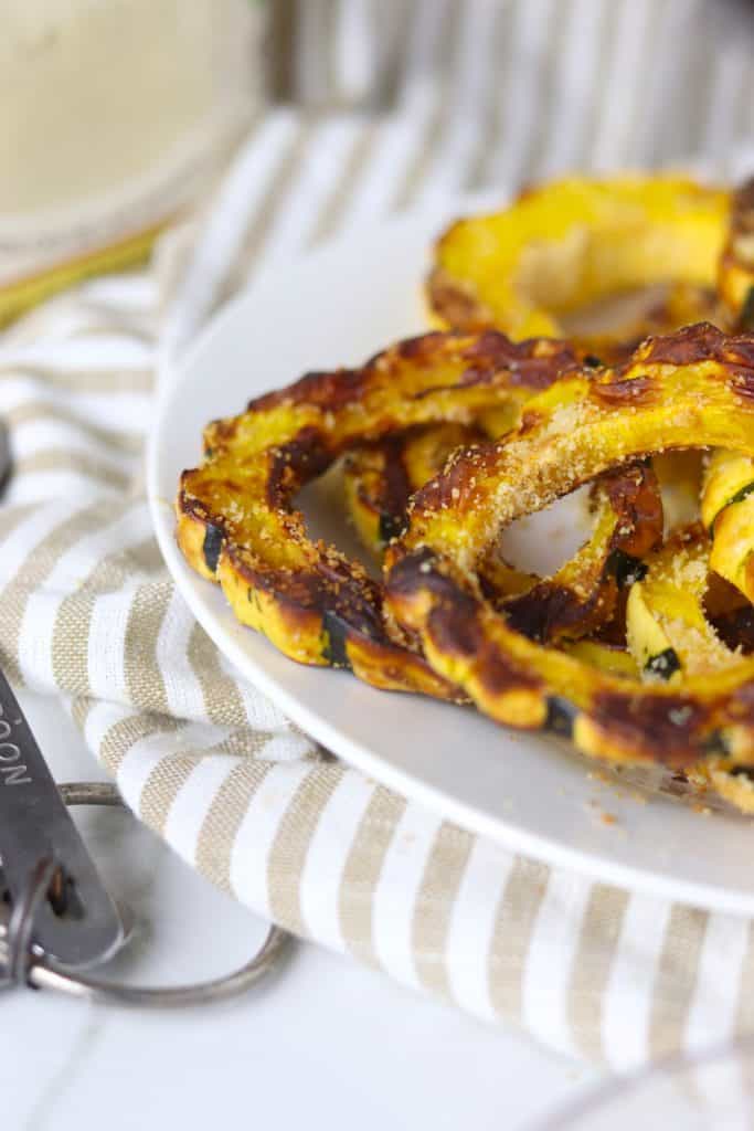 air fried delicata rings