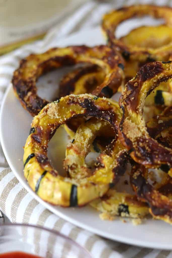 air fried delicata rings