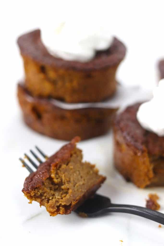 gluten & dairy free mini pumpkin pies 