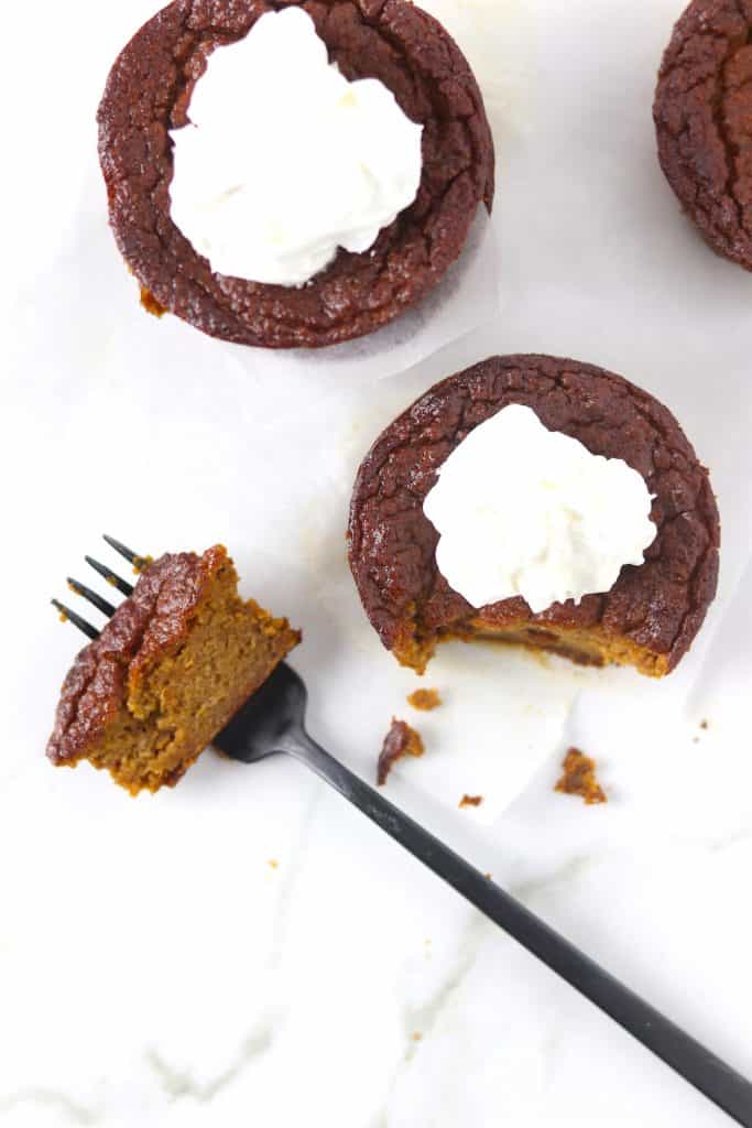 gluten & dairy free mini pumpkin pies 