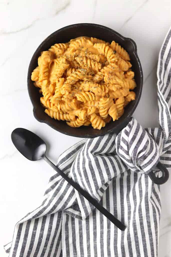 4 ingredient pumpkin protein pasta