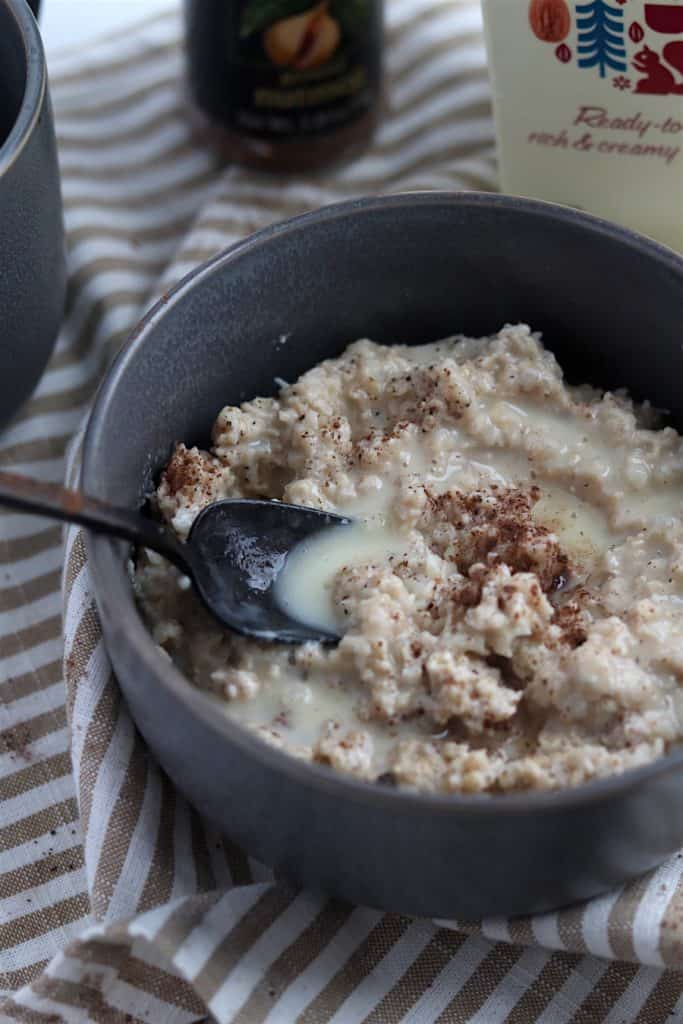 Eggnog Cauli-Oats