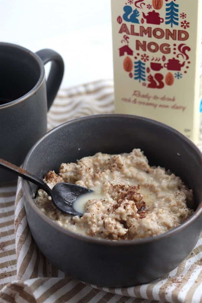 Eggnog Cauli-Oats