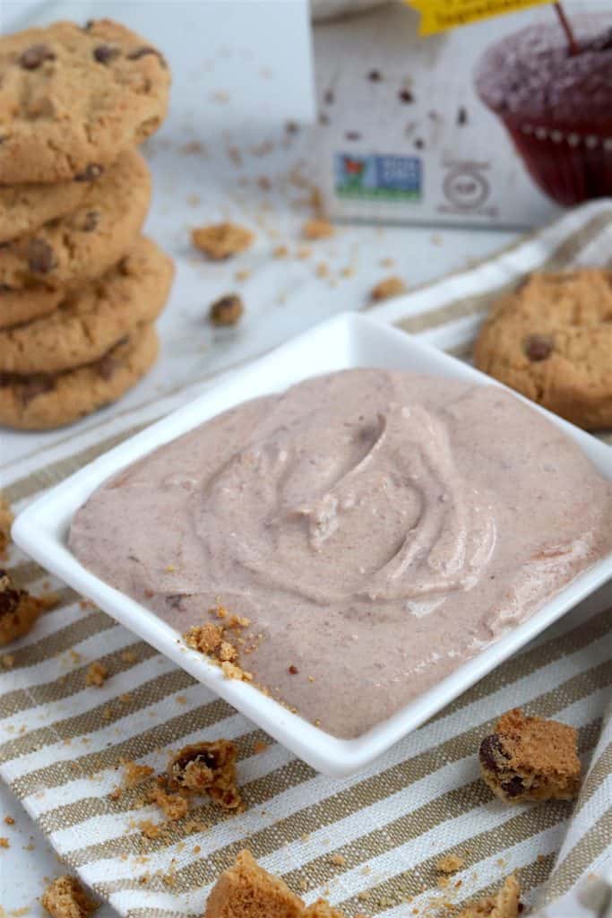 High Protein Chocolate Cake Batter Dip 