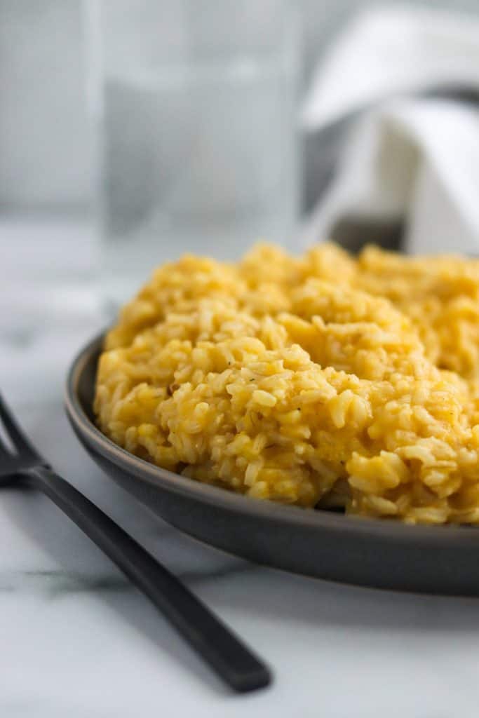 creamy butternut squash risotto