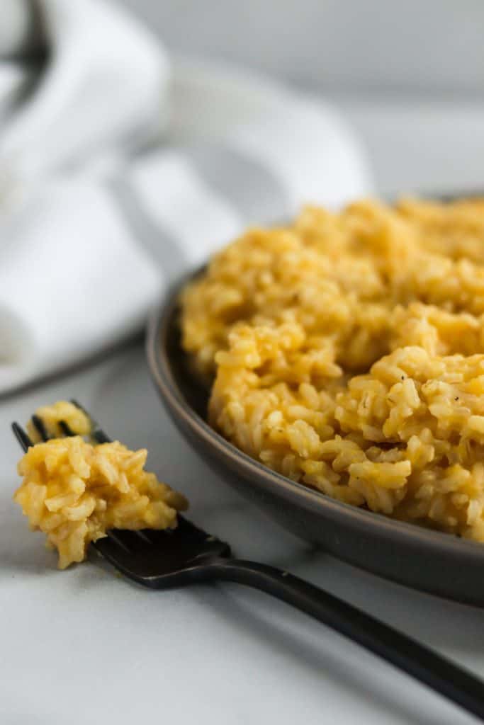 creamy butternut squash risotto