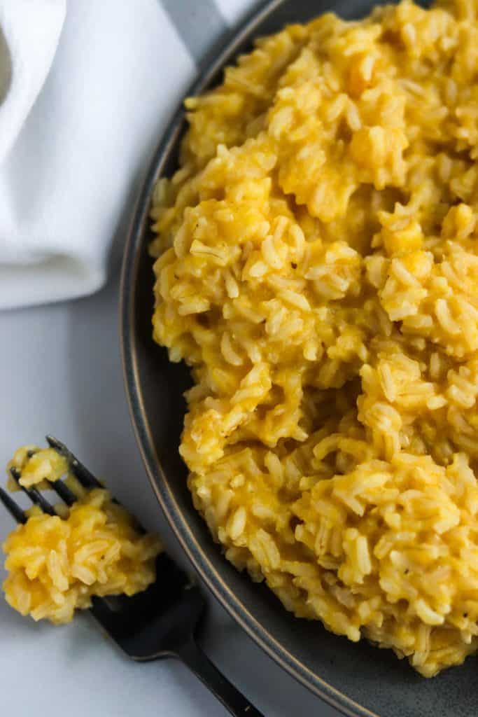 creamy butternut squash risotto