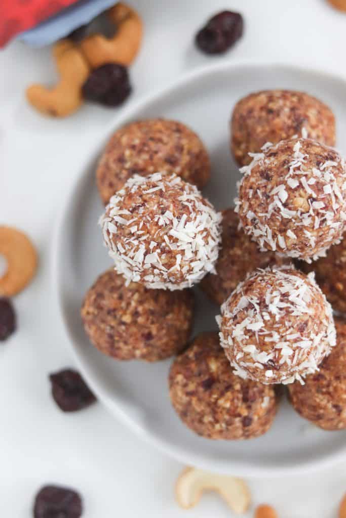 Cherry Cashew Bites