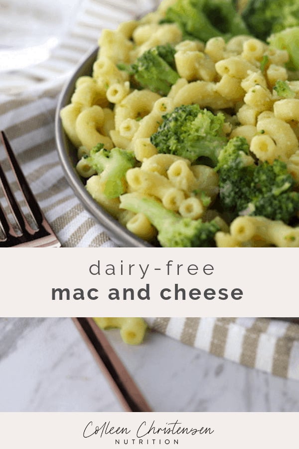 vegan broccoli mac and cheese