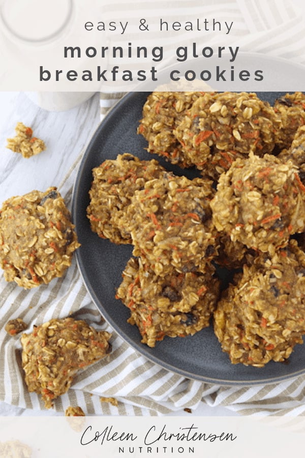 easy morning glory breakfast cookies