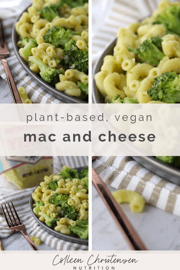 vegan broccoli mac and cheese