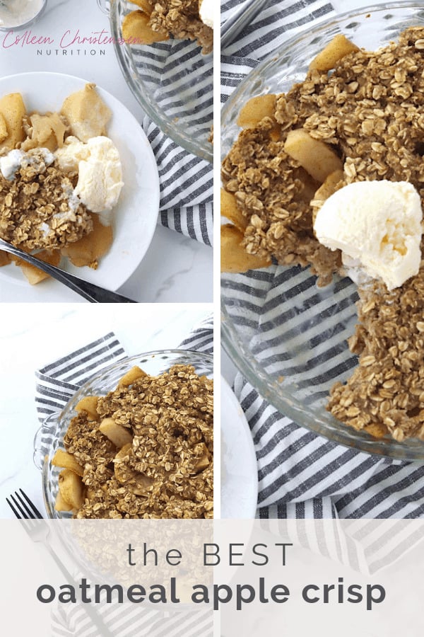 oatmeal apple crisp