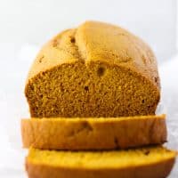 one bowl pumpkin bread