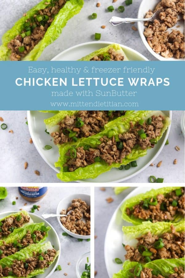 Easy Chicken Lettuce Wraps - Colleen Christensen Nutrition