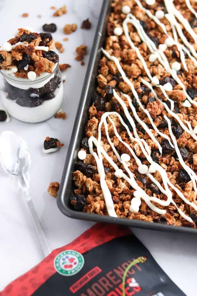 White Chocolate Cherry Granola