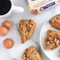 easy apple cinnamon scones