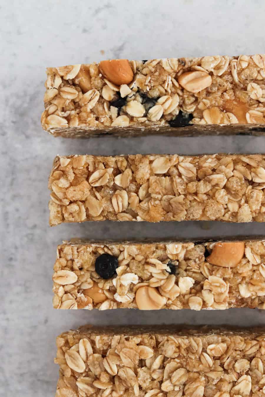 easy homemade chewy granola bars