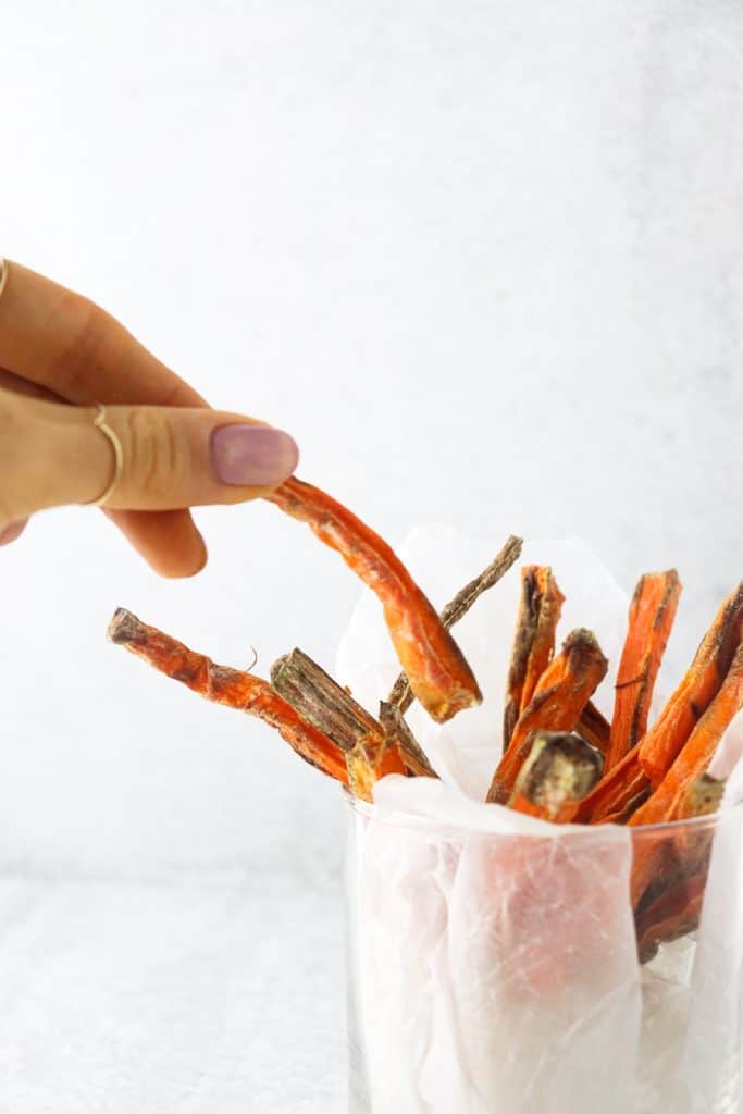 air fryer carrot fries