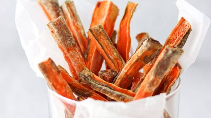 Air Fryer Carrot Fries Colleen Christensen Nutrition