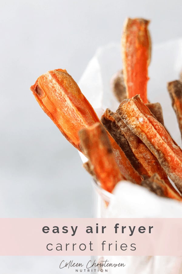 air fryer carrot fries