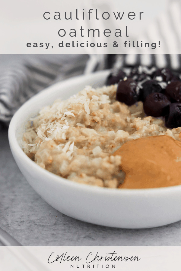 cauliflower oatmeal