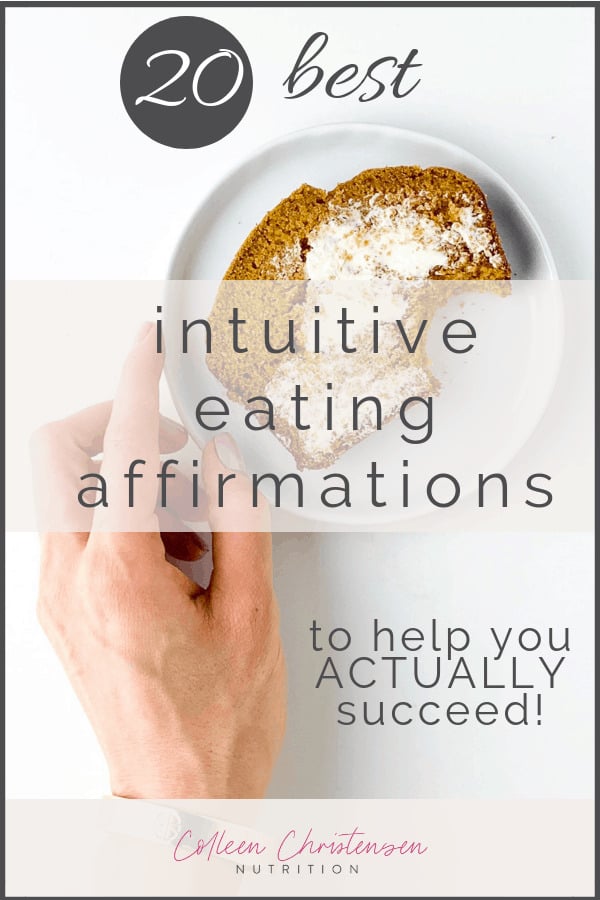 intuitive eating affirmations