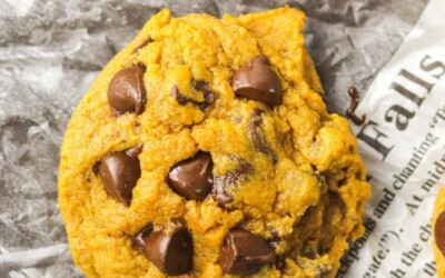 Easy chocolate chip pumpkin cookies