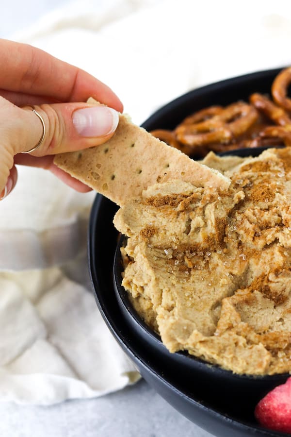 snickerdoodle hummus