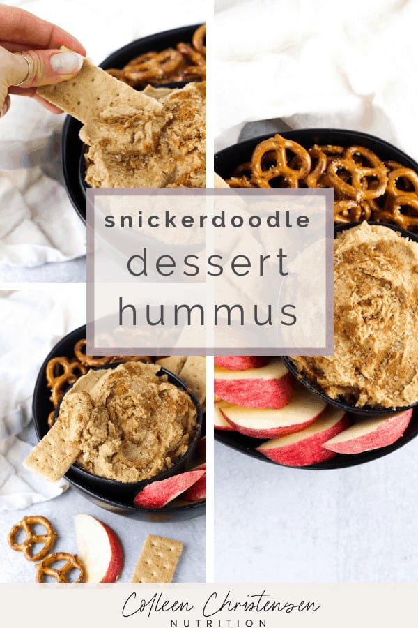 snickerdoodle hummus