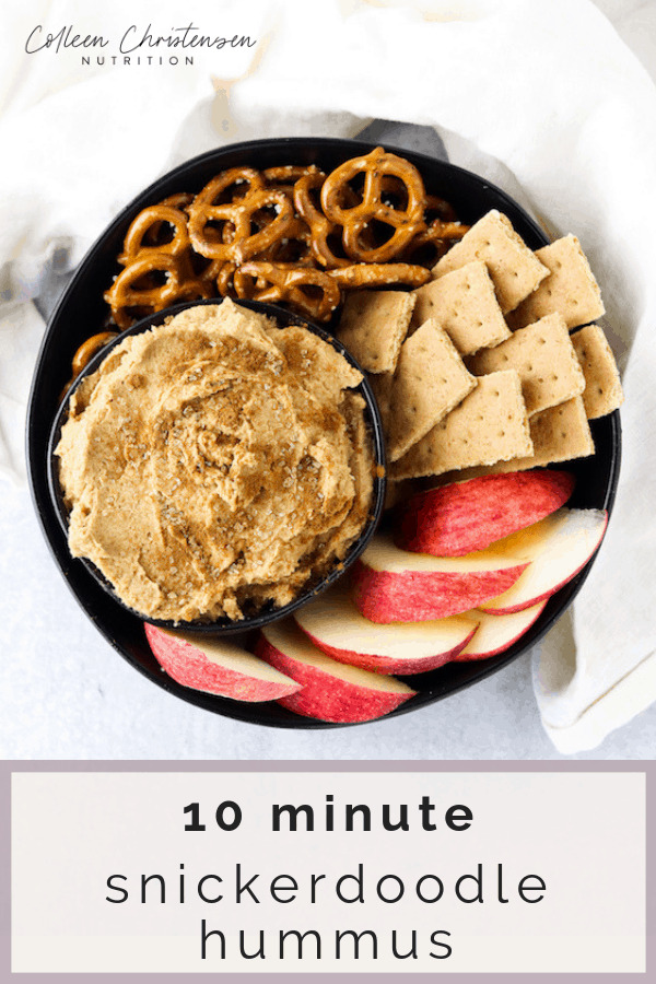 snickerdoodle hummus