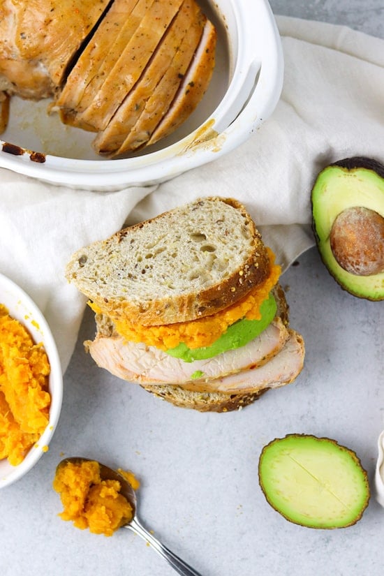 turkey avocado Sandwich