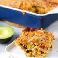 vegetarian enchilada casserole