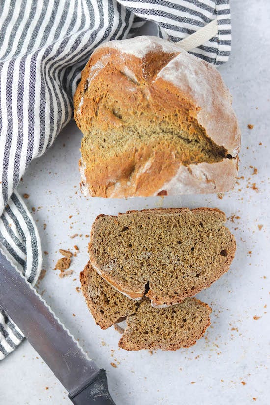 Honey buckwheat bread