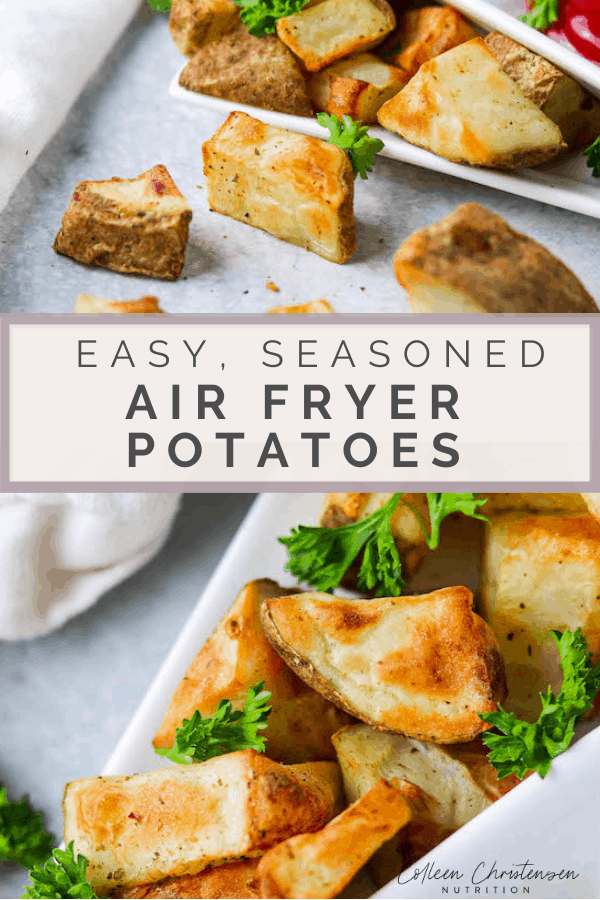 seasoned air fryer potatoes