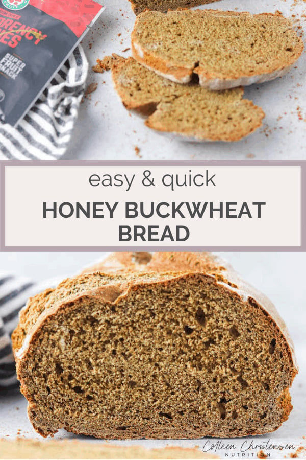 honey buckwheat bread