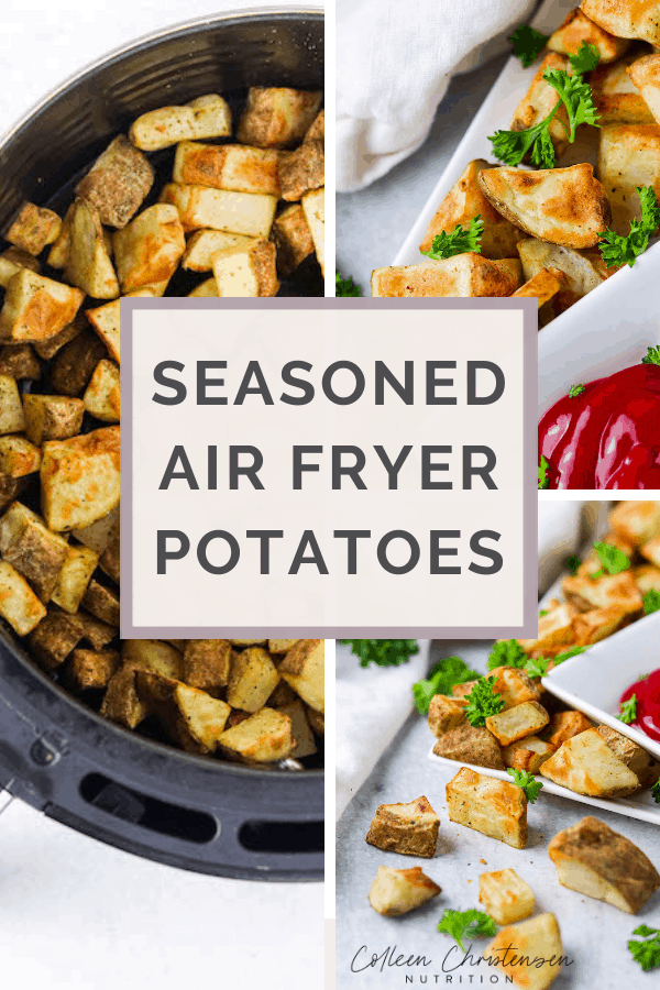 seasoned air fryer potatoes