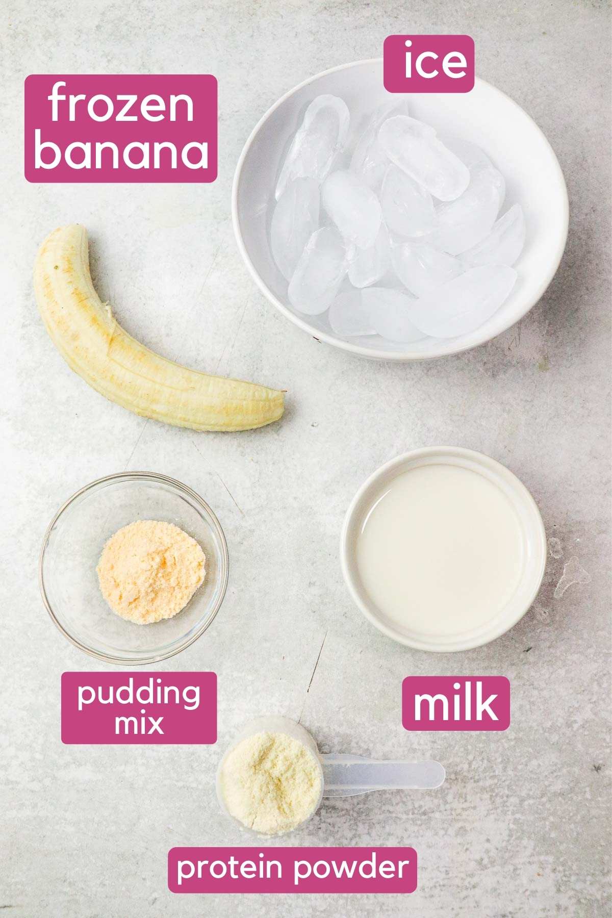 banana protein shake ingredients