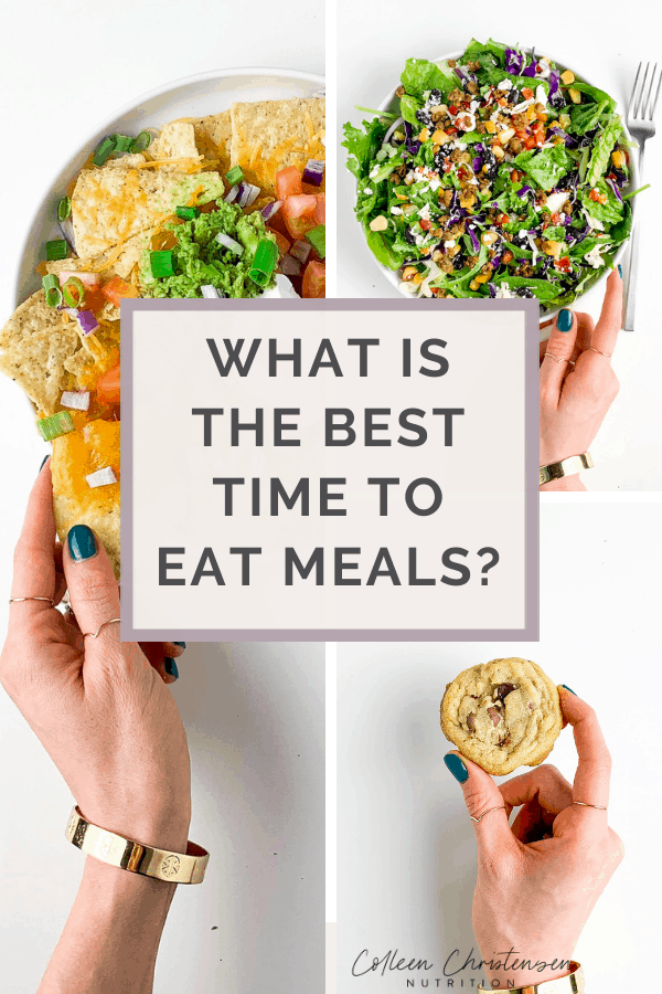 what is the best time to eat meals