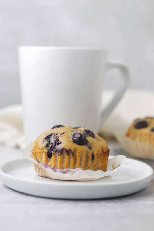 blueberry protein muffins