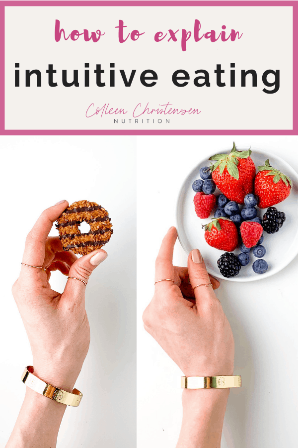 how to explain intuitive eating