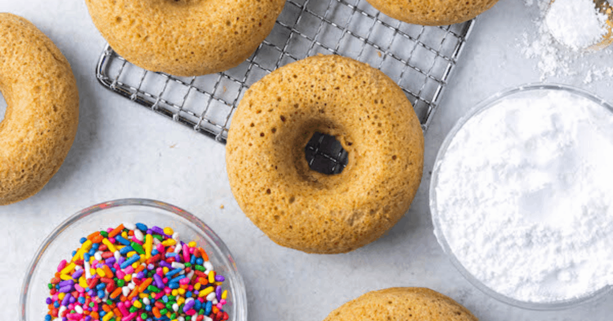 Baked Whole Wheat Donuts Colleen Christensen Nutrition