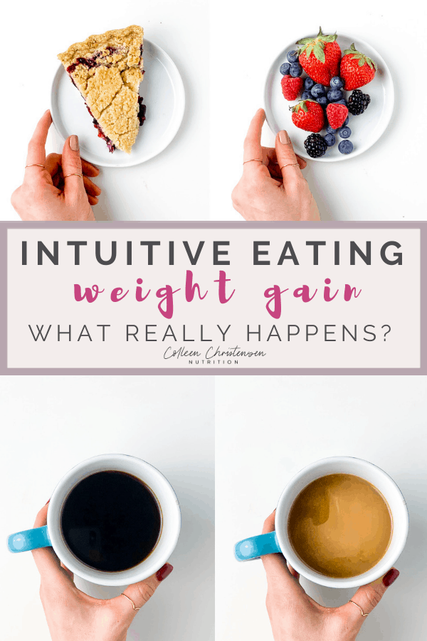 intuitive eating weight gain