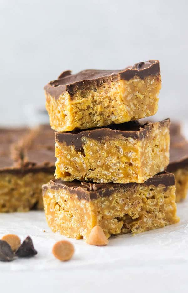 Special K Bars (Chocolate & Peanut Butter Scotcheroos) - Colleen ...