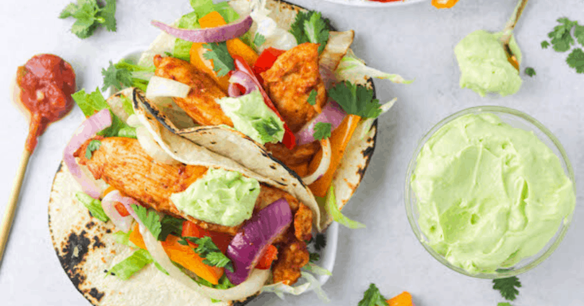 Chicken Fajita Tacos (& Salads!) Colleen Christensen Nutrition
