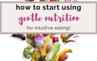 getting started with gentle nutrition