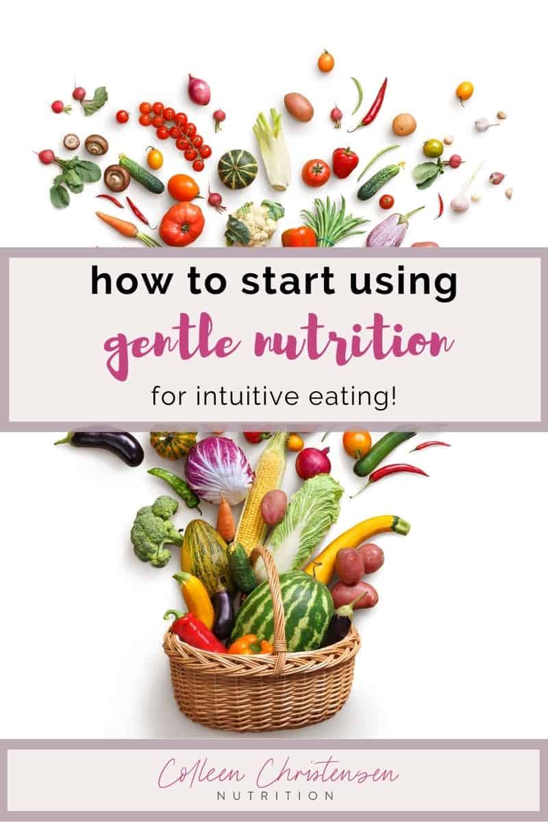 getting started with gentle nutrition