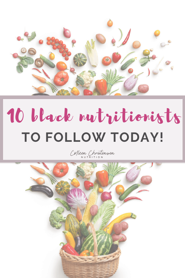 black nutritionist accounts